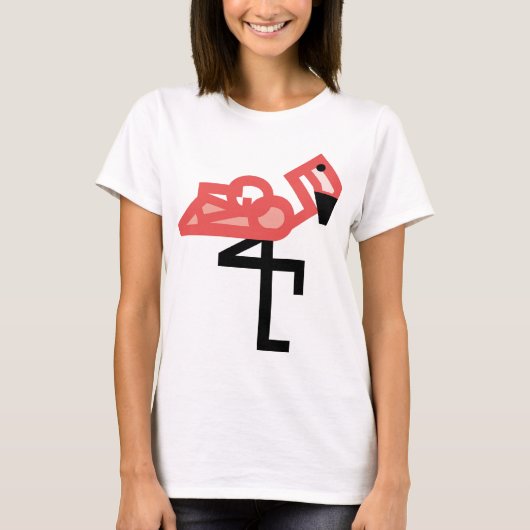 FLAMINGO T-SHIRT (Voorkant)