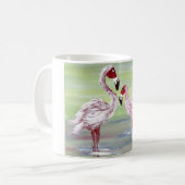 Flamingo Tasse Koffiemok (Voorkant links)