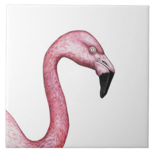 Flamingo Tegeltje