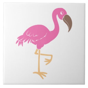 Flamingo Tegeltje