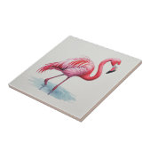 Flamingo Tegeltje (Zijkant)