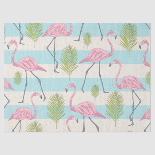 Flamingo Tissue Paper Tissuepapier (Voorkant)