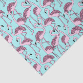 Flamingo Tissuepapier (Detail)