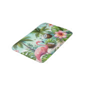 Flamingo Toevlucht Badmat (Gekanteld)