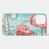 Flamingo Tropical: bloembehang Case-Mate iPhone Case (Achterkant (horizontaal))