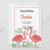 Flamingo Tropical Kaart (Voorkant)