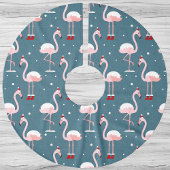 Flamingo Tropical Kerstmis Kerstboom Rok