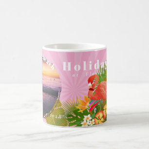 Flamingo Tropical Memories Foto Roze Mok