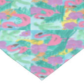 Flamingo Tropical Oerwoud Print Tafelkleed (Gekanteld)