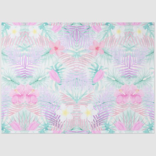Flamingo Tropical Vibes Series Design 14 Tissuepapier (Voorkant)
