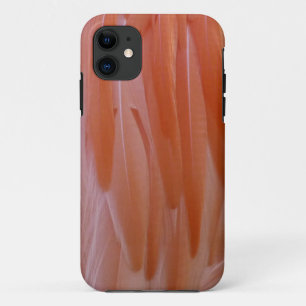 Flamingo-veren in roze tinten iPhone 11 hoesje