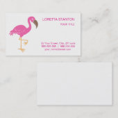 Flamingo Visitekaartje (Voorkant / Achterkant)