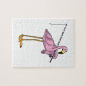 Flamingo Vist Fisher Gevist staaf Legpuzzel (Horizontaal)