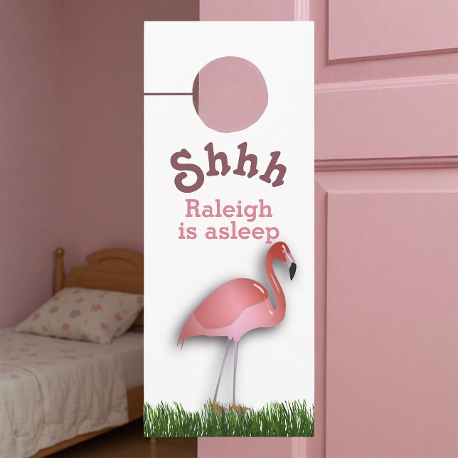 Flamingo voor slapende Baby (Creator heeft geüpload)