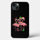 Flamingo Vrolijk Kerstfeest Grappig Flamingo Lover Case-Mate iPhone Case (Achterkant)