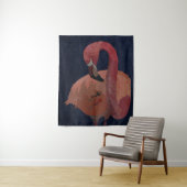 FLAMINGO WANDKLEED (In situ)