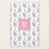 Flamingo & Watermelon Pastel Pattern Planner (Voorkant)
