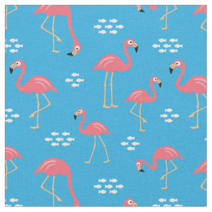 flamingo-weefsel stof