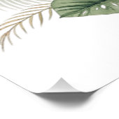 Flamingo With Flowers Perfect Poster (Hoek)