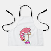Flamingo with Shoes Schort (Voorkant)