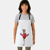 Flamingo with Strawberry Schort (Insitu)