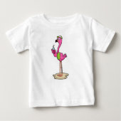 Flamingo with Sunglasses & Cap (Voorkant)