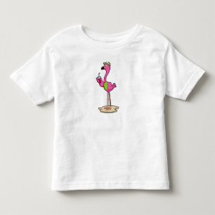 Flamingo with Sunglasses & Cap Kinder Shirts