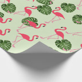 Flamingo Wrapping Paper Cadeaupapier (Hoek)