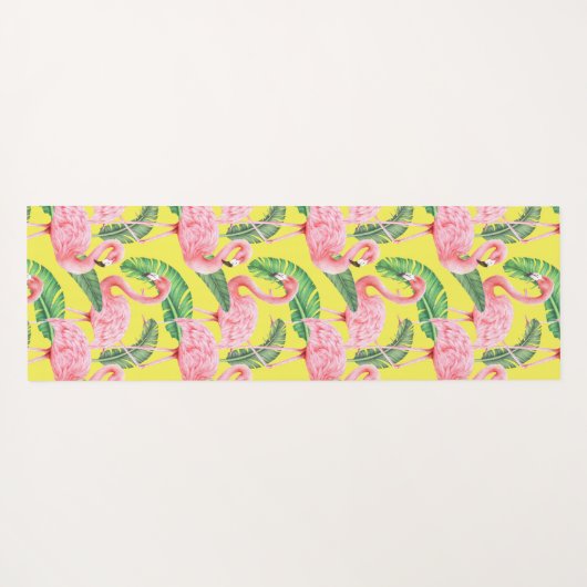 Flamingo Yoga Mat (Achterkant (horizontaal))
