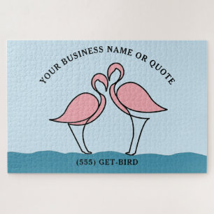 Flamingo Your Business of offerte 20" x 30" Legpuzzel