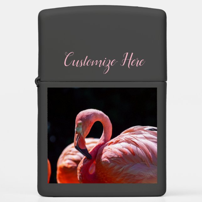 Flamingo Zippo Lighter (Voorkant)
