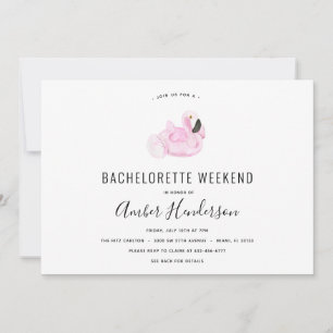 Flamingo Zwembad Float Bachelorette Routebeschrijv Kaart