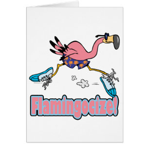 flamingocize jogging flamingo cartoon