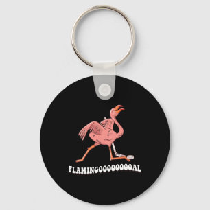 Flamingooal Flamingo ijshockey Sleutelhanger