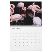 Flamingo's 2025 kalender (Mar 2027)