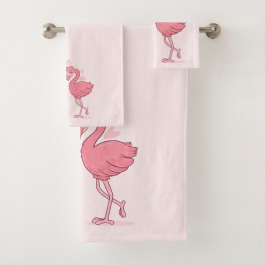 Flamingos Bad Handdoek (Insitu)