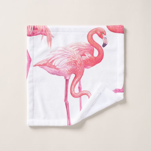 Flamingos Bad Handdoek (Wasdoekje)