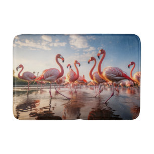 Flamingo's badmat