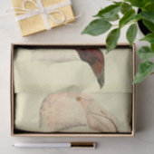 Flamingo's Bird Ephemera Decoupage Tissuepapier (Geschenk)