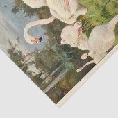 Flamingo's Bird Ephemera Decoupage Tissuepapier (Detail)