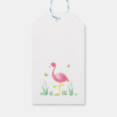 Flamingo's Cadeau Labels Cadeaulabel (Achterkant)