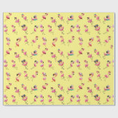 Flamingos Cadeaupapier (Vlak)