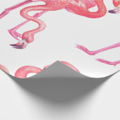 Flamingos Cadeaupapier (Hoek)