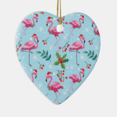 Flamingos Ceramic Ornament (Rechts)