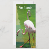 Flamingos Design Bladwijzer (Achterkant)