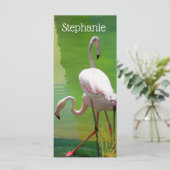 Flamingos Design Bladwijzer (Staand voorkant)