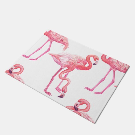 Flamingos Deurmat (Schuin)
