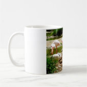 Flamingo's en kuikens koffiemok (Links)