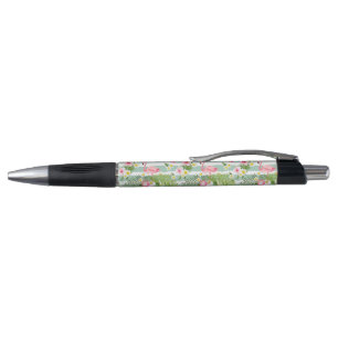 Flamingos en Stripes Pen
