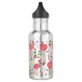 Flamingos en zomerthema waterfles  (Links)